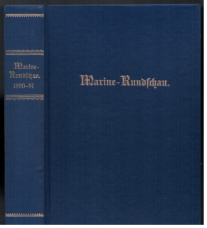 Marine Rundschau 1890 - 91 Reprint 1980 (1 St.) Bernard & Graefe